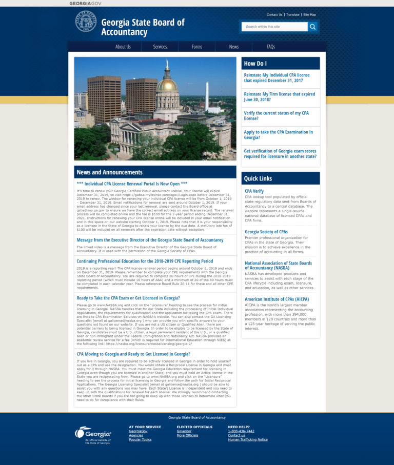 State Board of Accountancy