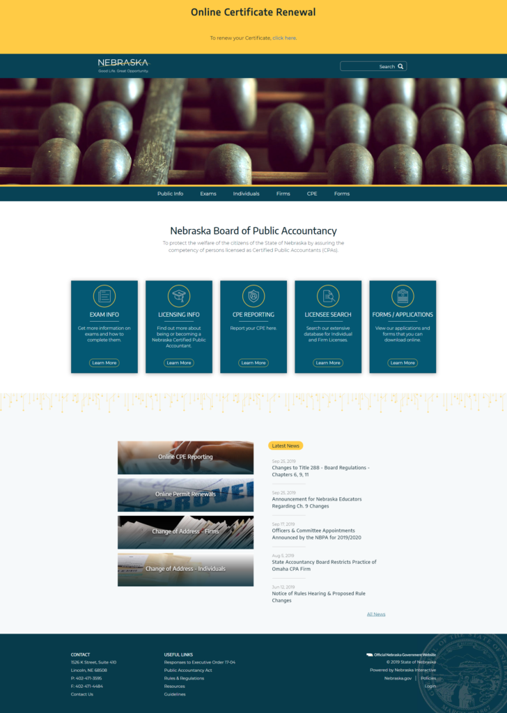 Nebraska State Board of Public Accountancy