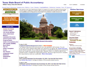 Texas State Board of Public Accountancy